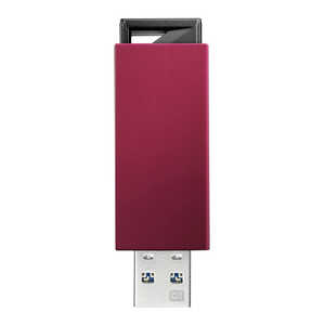 IOデータ USB 3.1 Gen 1(USB 3.0)/2.0対応 USBメモリー 64GB レッド U3-PSH64G/R IOデータ USB 3.1 Gen 1(USB 3.0)/2.0対応 USBメモリー 64GB レッド U3-PSH64G/R