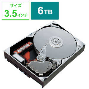 IOデータ HDW-UTシリｰズ用交換ハｰドディスク 6TB HDWOP-6