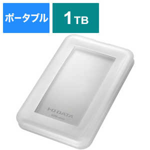 IOデータ 長期3年保証 法人向けUSB 3.1 Gen 2対応 ポｰタブルSSD 1TB SSPB-USC1W ホワイト
