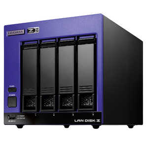 IOデータ LAN DISK[SSDモデル 3840GB搭載 /4ベイ] Windows Server IoT 2019 for Storage Standard 搭載 法人向けNAS受注生産品 HDL4-Z19SATA-S4