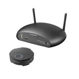 IOデータ Wi-Fi HDMIアダプター フルHD対応モデル 親機・子機セット品 ブラック WHD-FTR1 IOデータ Wi-Fi HDMIアダプター フルHD対応モデル 親機・子機セット品 ブラック WHD-FTR1