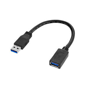 IOデータ 0.24m[USB-A オス→メス USB-A] 延長3.2 Gen1ケーブル US3-EXT/24