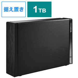 IOデータ 外付けHDD USB-A接続 家電録画対応 ブラック 1TB 据え置き型 ブラック HDDUT1K