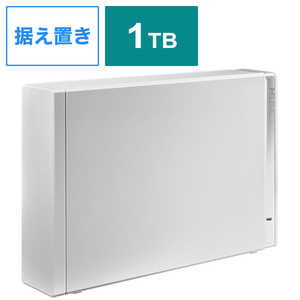 IOデータ 外付けHDD USB-A接続 家電録画対応 ホワイト 1TB 据え置き型 ホワイト HDDUT1W