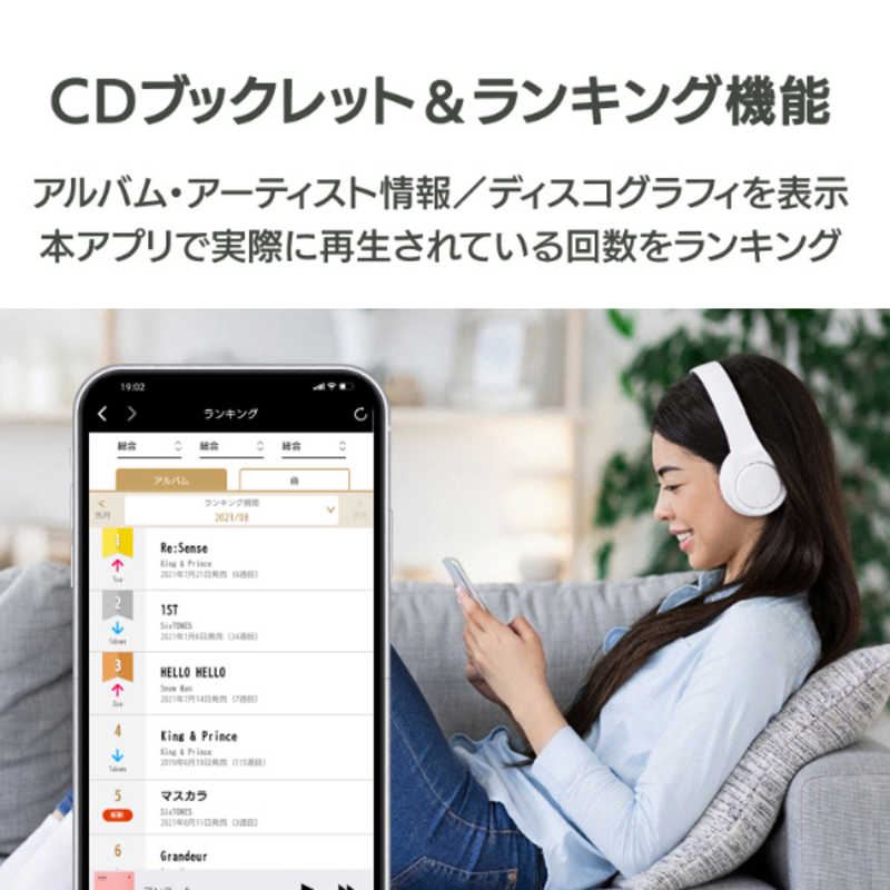 IOデータ IOデータ スマートフォン／タブレット用CDレコーダー「CDレコ」Wi-Fiモデル［iOS／Android］ ホワイト  CD-6WW CD-6WW