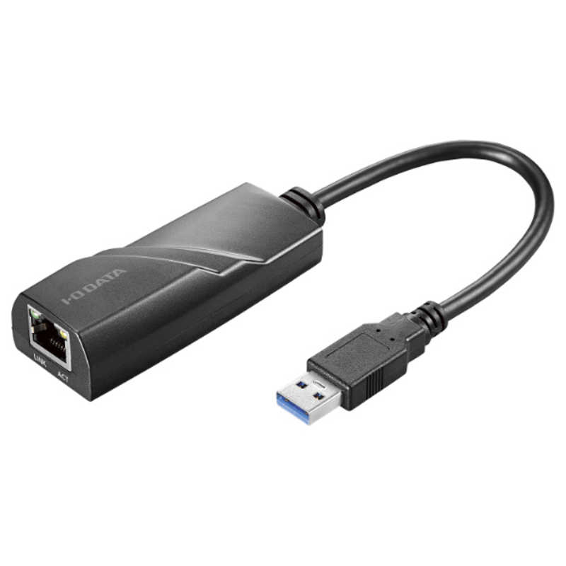 IOデータ IOデータ USB 3.2Gen1(USB 3.0)対応 ギガビットLANアダプター ［USBA オス→メス LAN］ (Nintendo Switch動作確認済) ETG6-US3 ETG6-US3