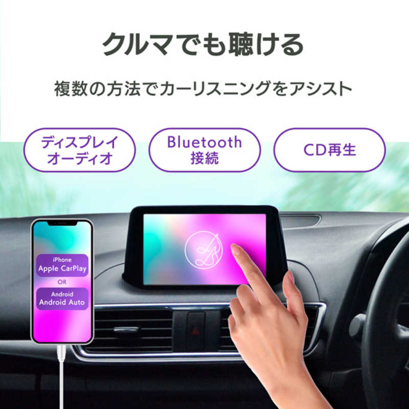 IOデータ IOデータ スマホタブレットPC用CDレコーダー「CDレコ5s」WiFiモデル (AndroidiPadOSiOS対応) ホワイト CD-5WEW CD-5WEW