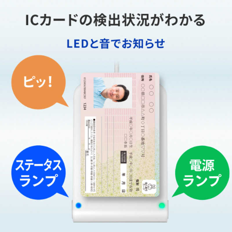 IOデータ IOデータ 非接触型ICカードリーダーライター IC車検証・HPKIカード対応 ［マイナンバーカード対応］ USB-NFC4S USB-NFC4S