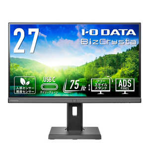 IOf[^ USB Type-Cځt[X^CX^h̗ptfBXvC BizCrysta m27^ /WQHD(2560×1440) /Chn ubN LCD-BCQ271DB-F