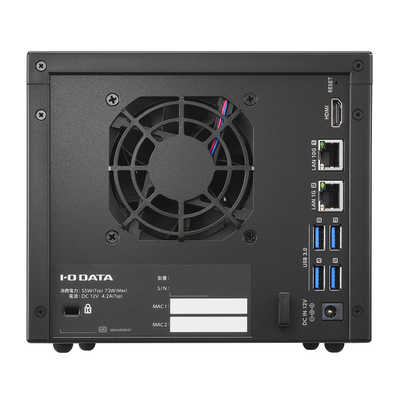 I-O ちぢん DATA 4TB NAS 2.5GbE接続 I-O ちぢん DATA 4TB NAS 2.5GbE接続