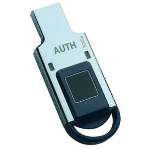 グローバルアドバンス USB指紋認証セキュリティキー FIDO2対応 ThinCAUTH BF2A