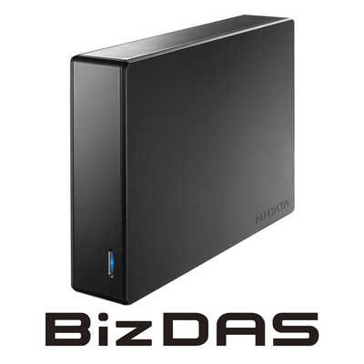 IOデータ 外付けHDD USB-A接続 ｢BizDAS｣LAN DISK H/X/A専用(Chrome
