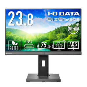 IOǡ USB Type-Cܡե꡼륹ɺѱվǥץ쥤 ݥǥ 23.8 /եHD(19201080) /磻ɡ ֥å LCD-BC241DB-F-AG