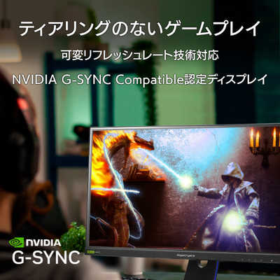 LCD-GD241JD | 180Hz対応23.8型G-SYNC Compatible認定ゲーミング