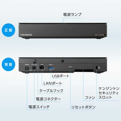 HVL-LS6 ハイビジョンレコーディングハードディスク RECBOX 6TB