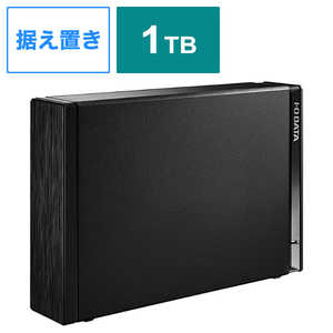 IOデータ テレビ録画＆パソコン両対応 外付けハードディスク ［1TB /据え置き型］ ブラック HDD-UT1KB