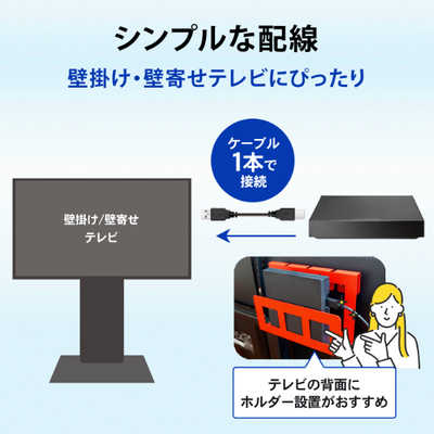 IOデータ テレビ録画用ハードディスク トロッカ 静音モデル 4TB HDPZ-UT4KDB IODATA(アイ・オー・データ) HDPZ-UT4KDB テレビ録画用ハードディスク