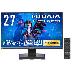 IOǡ G-SYNC Compatibleǧꥲߥ󥰥˥ GigaCrysta 27 /եHD(19201080) /磻ɡ ֥å KH-GD271JD