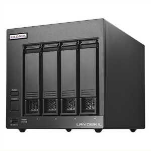 IOデータ 法人向け4ドライブNAS(ネットワークHDD)5年保証32TB ブラック HDL4-LV32