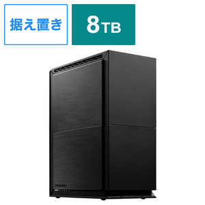 IOデータ USB 5Gbps対応 2ドライブ搭載(RAID 0/1対応)外付けハードディスク BizDAS ［8TB /据え置き型］ HDW-UTN8