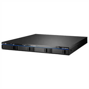 IOデータ LAN DISK H ［80TB搭載 /4ベイ /128台(10GbE)］ ラックマウント(受注生産品) Linux OS搭載 法人向けNAS(5年保証・データ復旧サービス付き)(受注生産品)