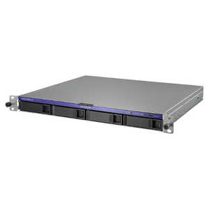 IOデータ (受注生産品)LAN DISK［64TB搭載 /4ベイ］ ラックマウント 第12世代インテルCore i3搭載ラックマウント法人向けNAS(5年保証・データ復旧サービス付き)(