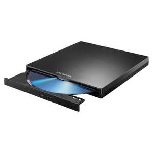 IOデータ Type-C対応 保存ソフト付きポータブルDVDドライブ ［USB-A/USB-C］ ブラック DVRP-UC8SK/H