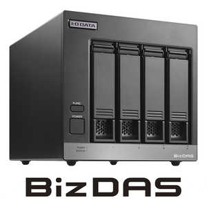 IOデータ USB 5Gbps対応4ドライブ搭載外付HDD 96TB(受注生産) ［据え置き型］ ブラック HD4-UTN96