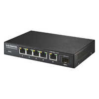 IOデータ 10G対応SFP＋搭載2.5Gアンマネージスイッチングハブ ブラック