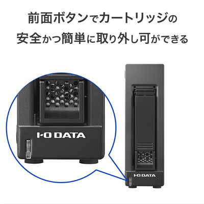 IOデータ サイバーセキュリティ対策バックアップストレージセット 8TB 