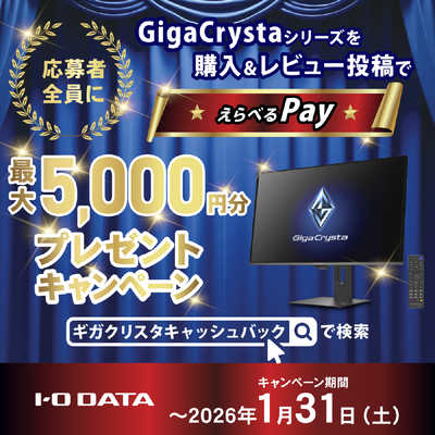 IODATA24.5インチGigaCrysta 240Hz EX-GD251UH KH-GD251SH | 120Hz対応24.5型ゲーミングモニター「GigaCrysta