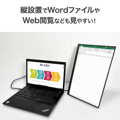 IOデータ 広色域＆WUXGA対応 16型モバイルディスプレイ ［16型 / WUXGA