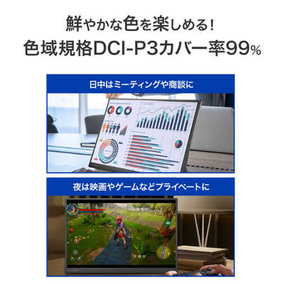 IOデータ 広色域＆WUXGA対応 16型モバイルディスプレイ ［16型 / WUXGA