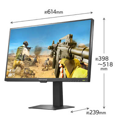 IOデータ ゲーミングモニター 「GigaCrysta S」5年保証 ［27型 / 4K