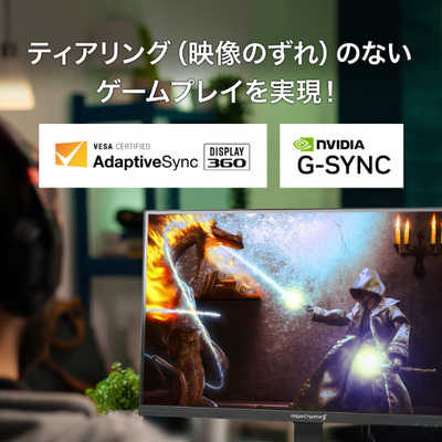 IOデータ ゲーミングモニター 「GigaCrysta S」5年保証 LCD