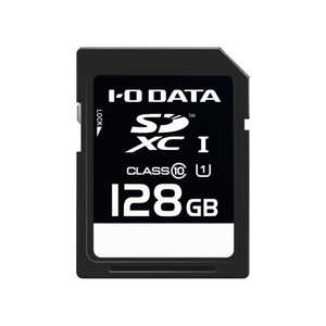 IOデータ UHS-I UHS スピードクラス1対応 SDメモリーカード ［Class10 / 128GB］ SDU1-128G/NC