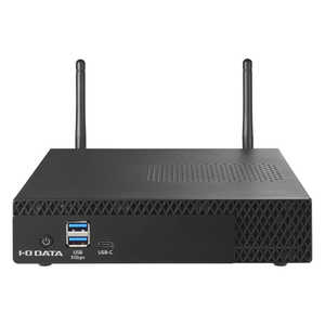 IOデータ Windows 11 IoT Enterprise搭載 miniPC ［モニター無し / intel Core i3 / メモリ：16GB / SSD：256GB］ ブラック MPC-NCI3W2