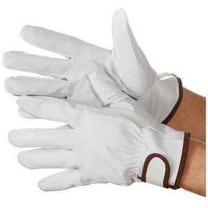 シモン シモン 豚本革手袋マジック式717豚白LL 4134583