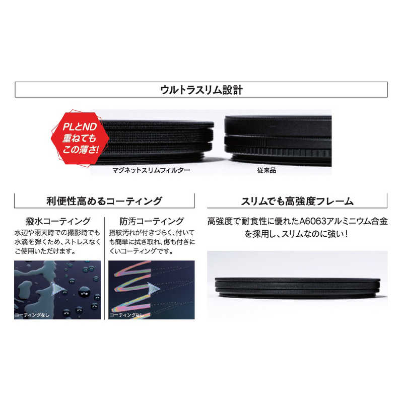 マルミ光機 マルミ光機 82mm マグネットスリムアドバンスキット 82mmﾏｸﾞﾈｯﾄｽﾘﾑｱﾄﾞﾊﾞﾝｽ 82mmﾏｸﾞﾈｯﾄｽﾘﾑｱﾄﾞﾊﾞﾝｽ