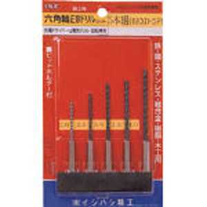 イシハシ精工 六角軸正宗ドリル 10本組セット 6EXD10P