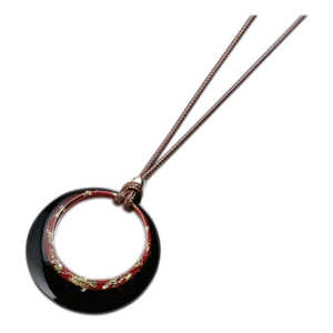 パール グラスホルダーネックレス レッド MHL-35 パール グラスホルダーネックレス レッド MHL-35
