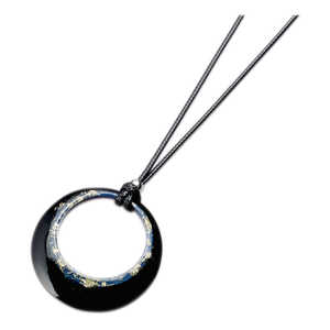 パール グラスホルダーネックレス ブルー MHL-36 パール グラスホルダーネックレス ブルー MHL-36