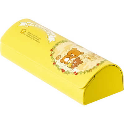 パール はちみつの森1 リラックマ メガネケ－ス イエロ－ ﾒｶﾞﾈｹｰｽ_ 