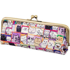 パール マンハッタナーズ がま口メガネケース -40 MAN-40 MAN