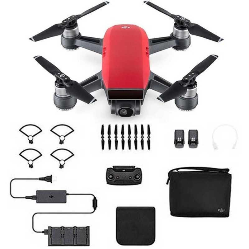 DJI DJI ドローン  SPARK（スパーク）Fly More Combo（JP）　ラヴァレッド SPKCR SPKCR