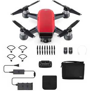 DJI ドローン  SPARK（スパーク）Fly More Combo（JP）　ラヴァレッド SPKCR