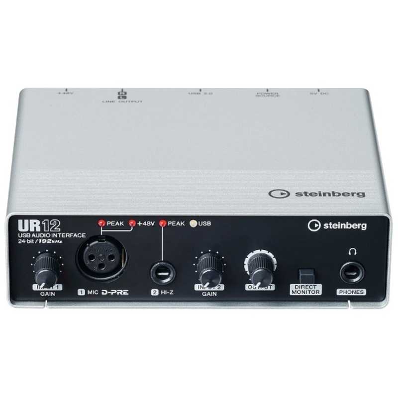 STEINBERG STEINBERG ｢ハイレゾ音源対応｣USBオーディオインターフェース UR12 UR12