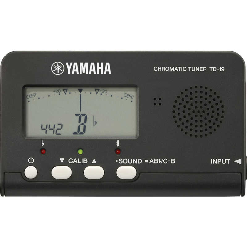 ヤマハ YAMAHA クロマチックチューナー TD-19BK ブラック