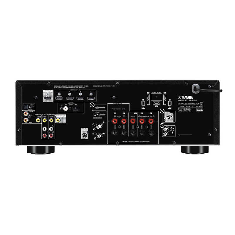 ヤマハ YAMAHA AVアンプ RX-V385B の通販 | カテゴリ：オーディオ・ヘッドホン・楽器 | ヤマハ YAMAHA  家電通販のコジマネット - 全品代引き手数料無料