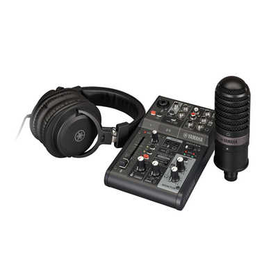 ヤマハ YAMAHA ライブストリーミング パック ブラック AG03MK2BLSPK の 